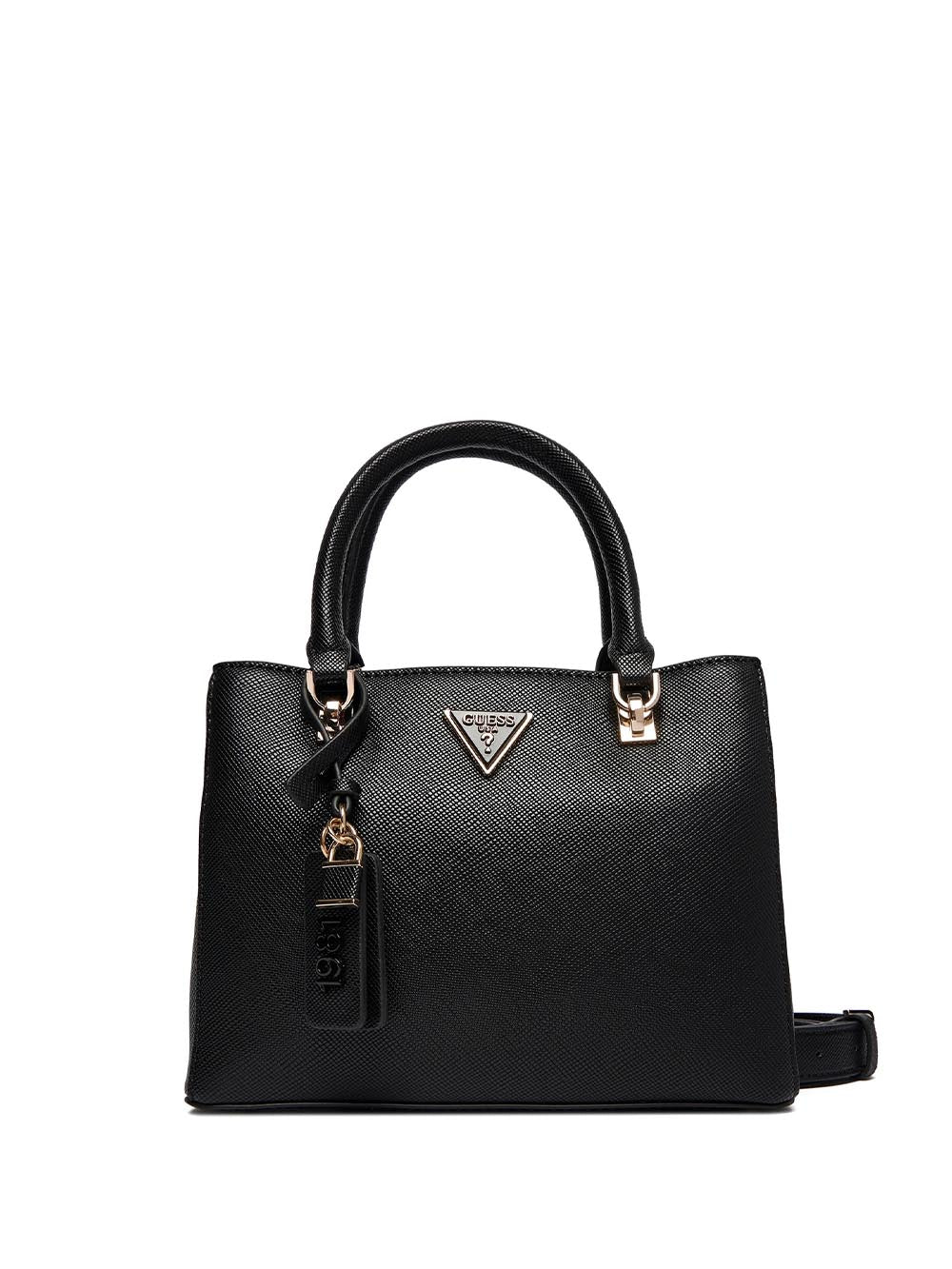 BRAMINA SMALL SATCHE Guess Borsa a Mano Donna Hwzg96 72050 Nero