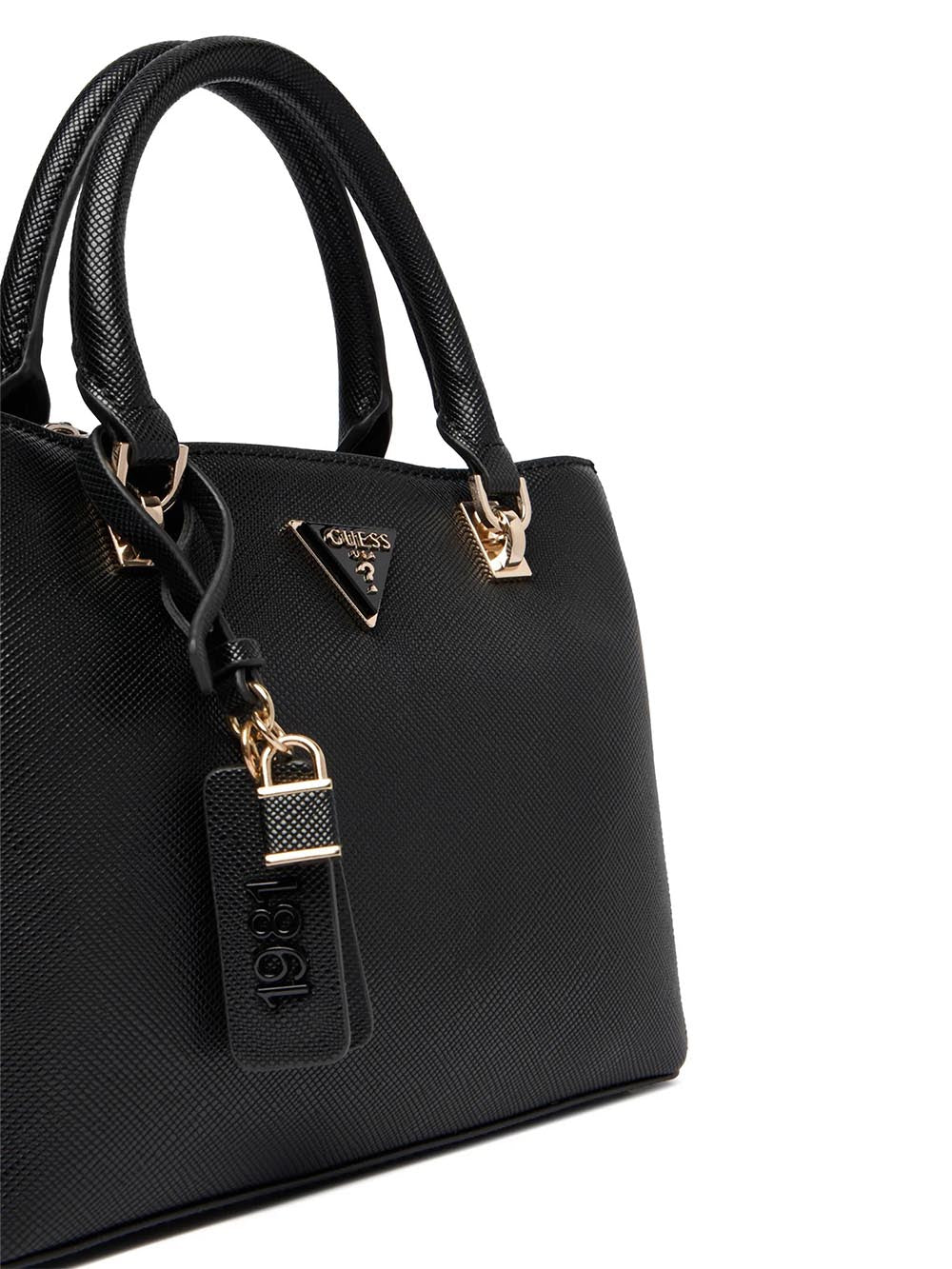 BRAMINA SMALL SATCHE Guess Borsa a Mano Donna Hwzg96 72050 Nero