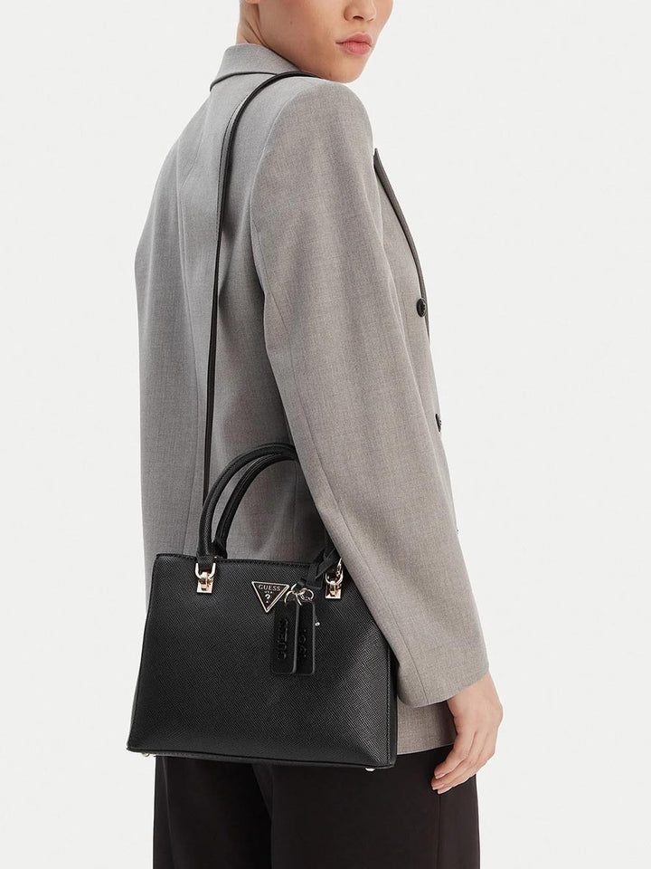 BRAMINA SMALL SATCHE Guess Borsa a Mano Donna Hwzg96 72050 Nero
