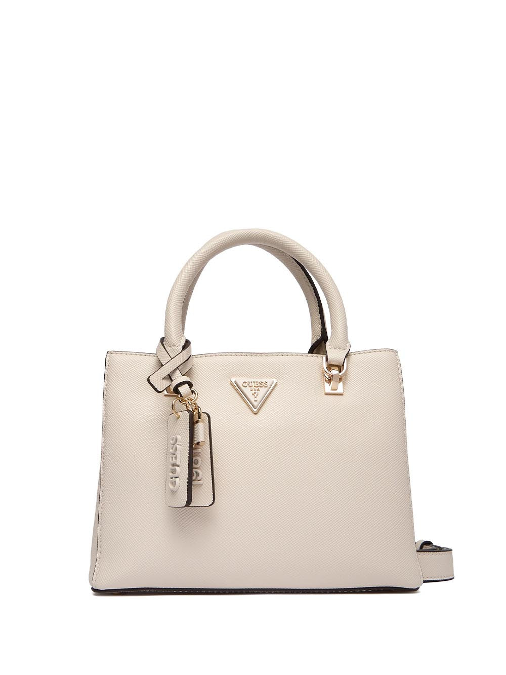 BRAMINA SMALL SATCHE Guess Borsa a Mano Donna Hwzg96 72050 Avorio