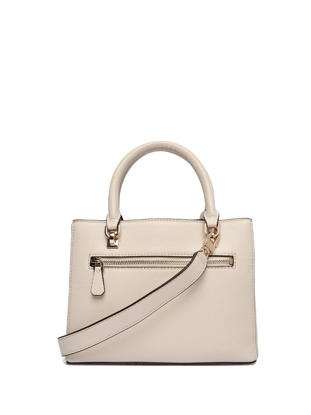 BRAMINA SMALL SATCHE Guess Borsa a Mano Donna Hwzg96 72050 Avorio