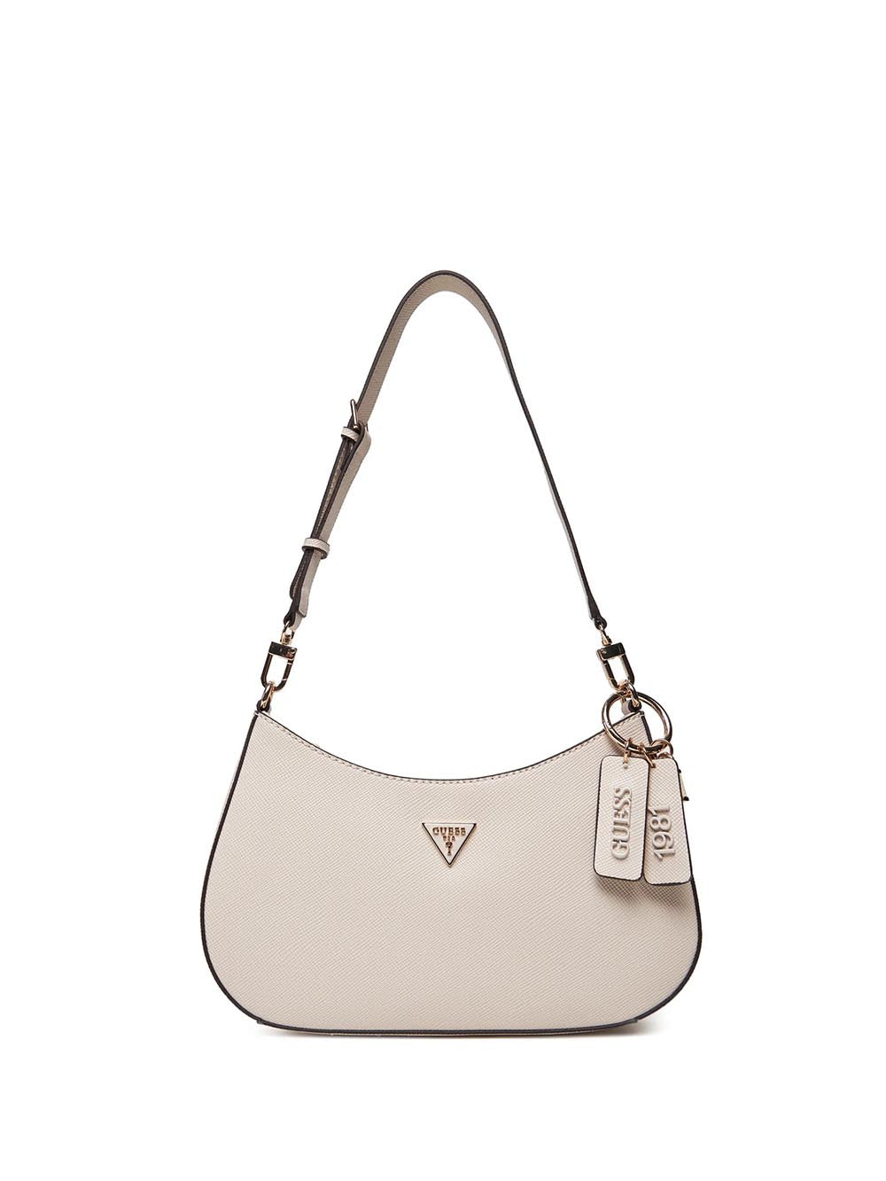 BRAMINA SMALL SATCHE Guess Borsa a Spalla Donna Hwzg96 72180 Avorio