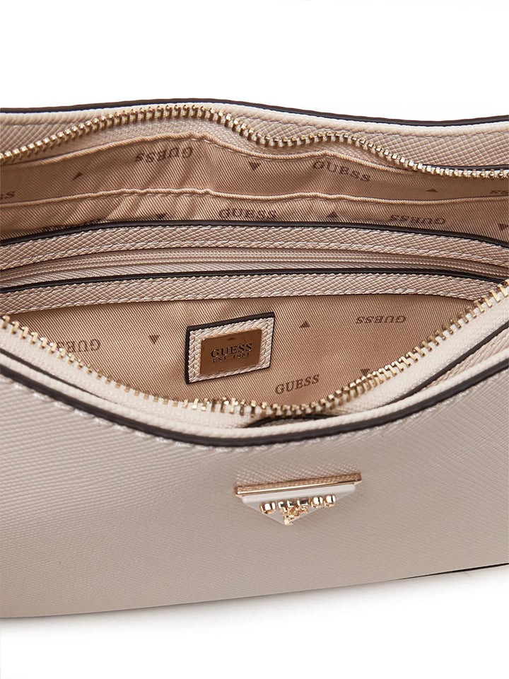BRAMINA SMALL SATCHE Guess Borsa a Spalla Donna Hwzg96 72180 Avorio