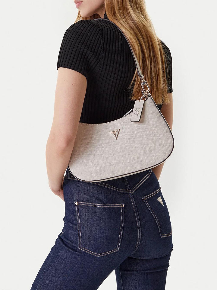 BRAMINA SMALL SATCHE Guess Borsa a Spalla Donna Hwzg96 72180 Avorio