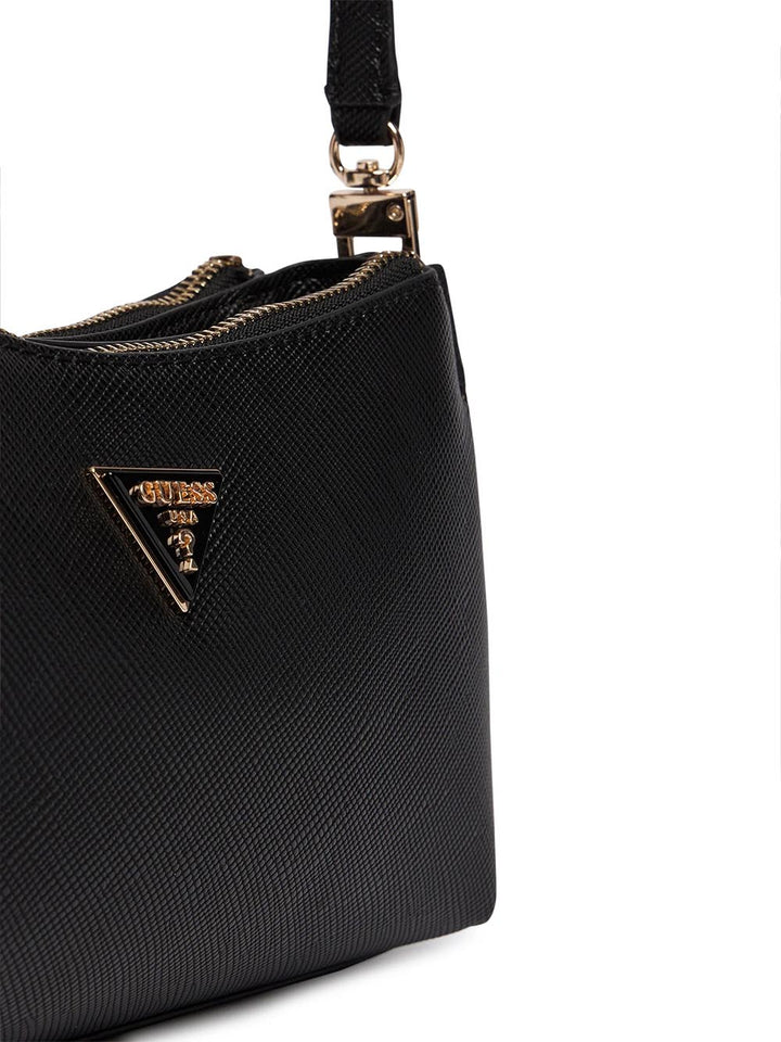 BRAMINA SMALL SATCHE Guess Borsa a Spalla Donna Hwzg96 72730 Nero