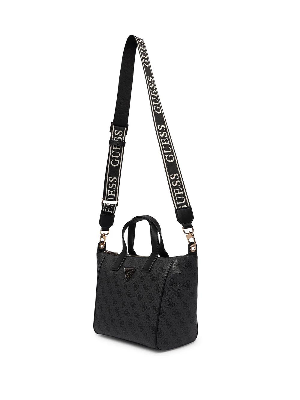 HELINA TOP ZIP COSME Guess Borsa a Mano Donna Twlb96 76019 Grigio scuro