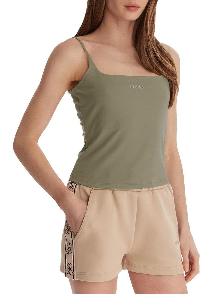 JASMINE TOP Guess Top Donna V6gp18 K3470 Verde