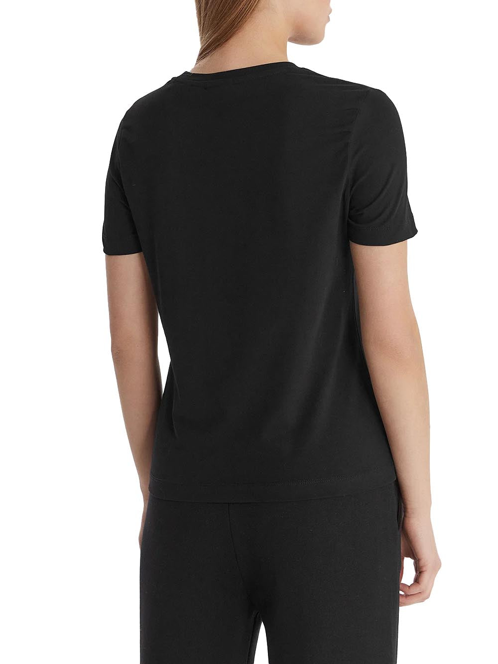 TRACEY CN SS T-SHIRT Guess T-shirt Donna V6ri07 J1314 Nero