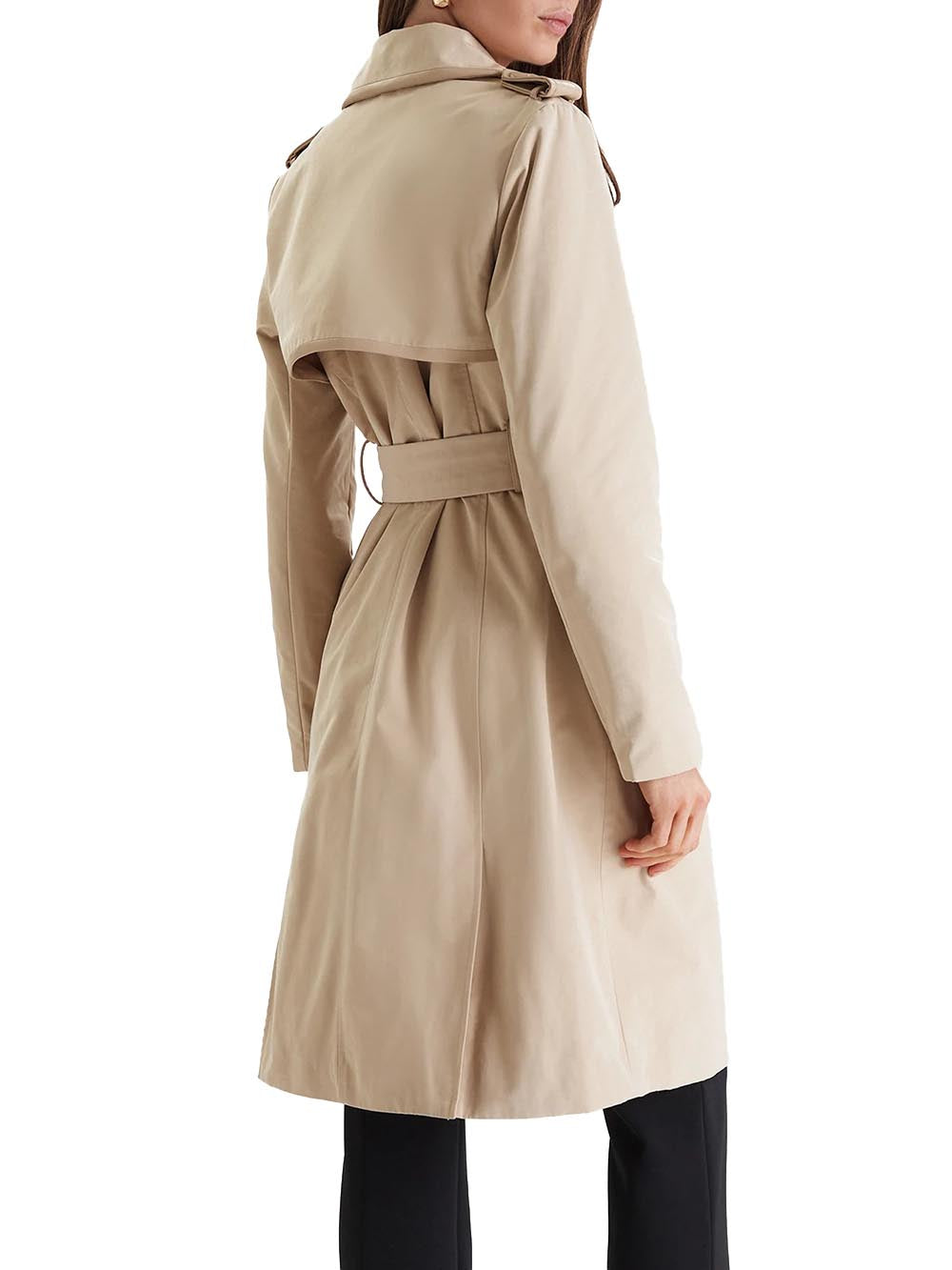JENNY PU DETAILS TRE Guess Trench Donna W5rl14 Wgwd2 Panna