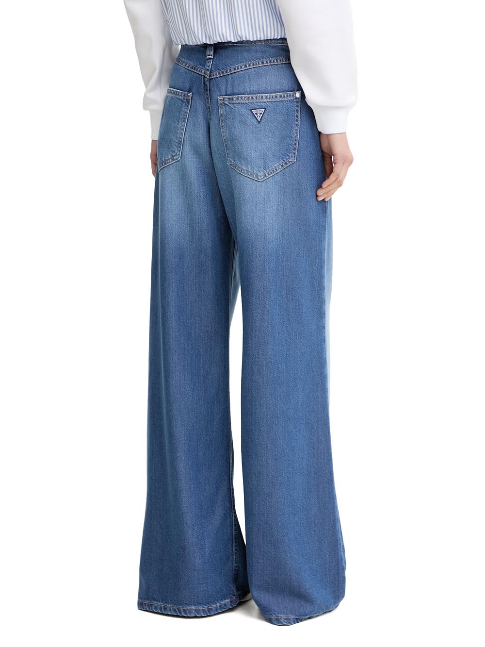 BELLFLOWER Guess Jeans Donna W6ga82 D0685 Medio