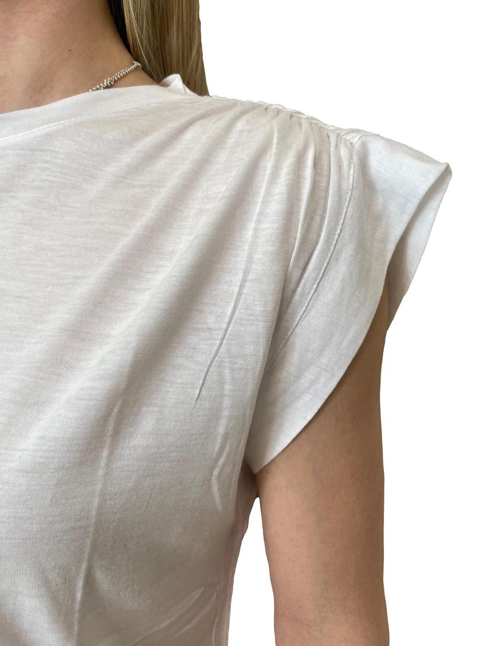 SL CN LIGHT BASIC TO Guess T-shirt Donna W6gp07 K2929 Bianco