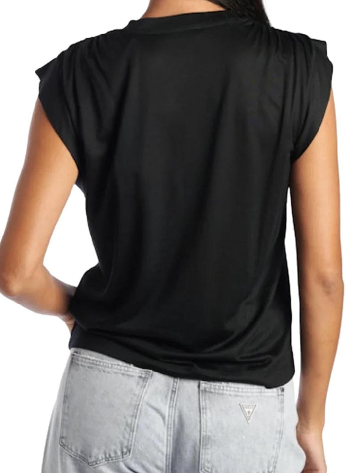 Guess T-shirt Donna W6gp07 K2929 Nero