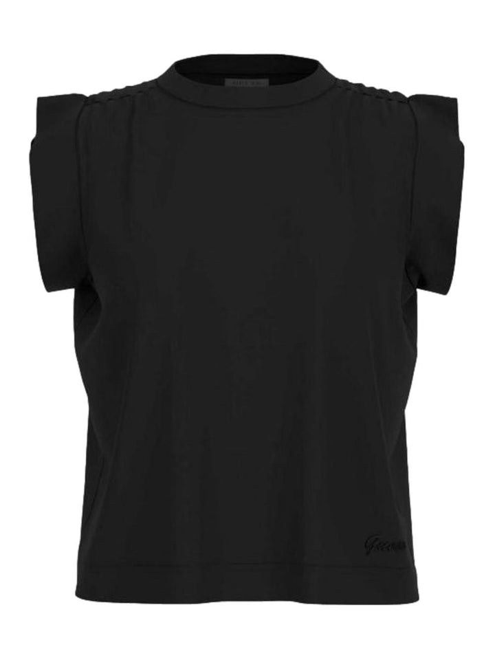 Guess T-shirt Donna W6gp07 K2929 Nero