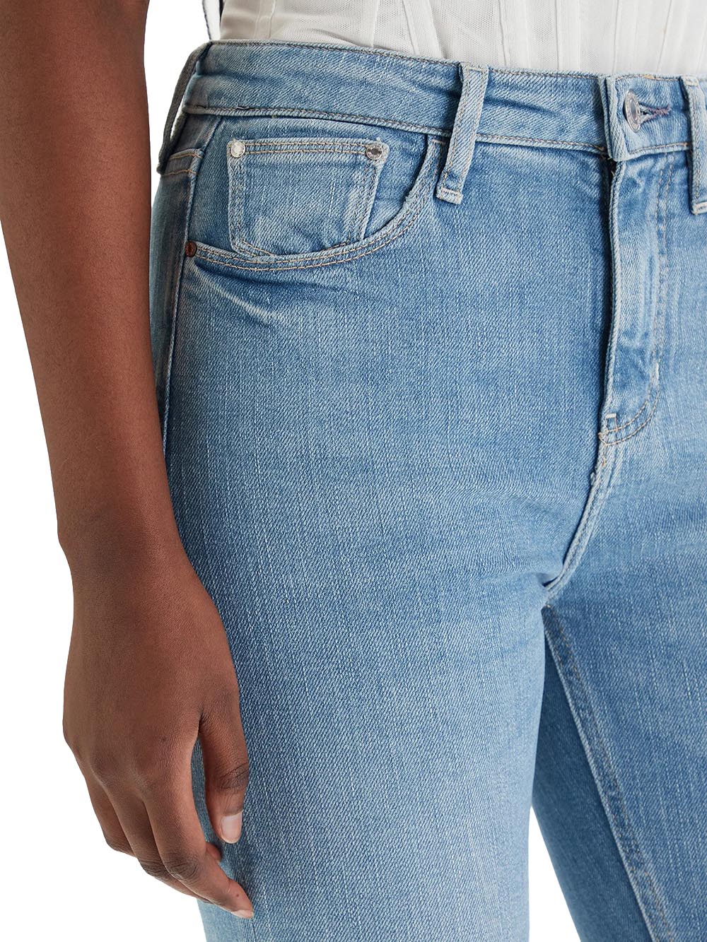 SEXY FLARE Guess Jeans Donna W6ra0l D6882 Chiaro