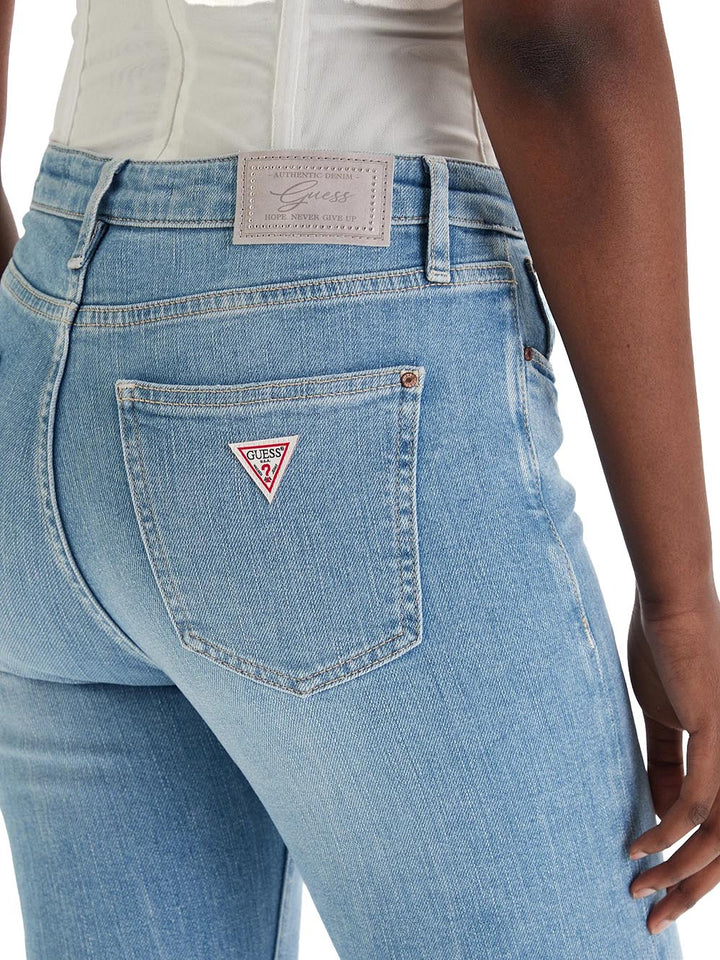 SEXY FLARE Guess Jeans Donna W6ra0l D6882 Chiaro