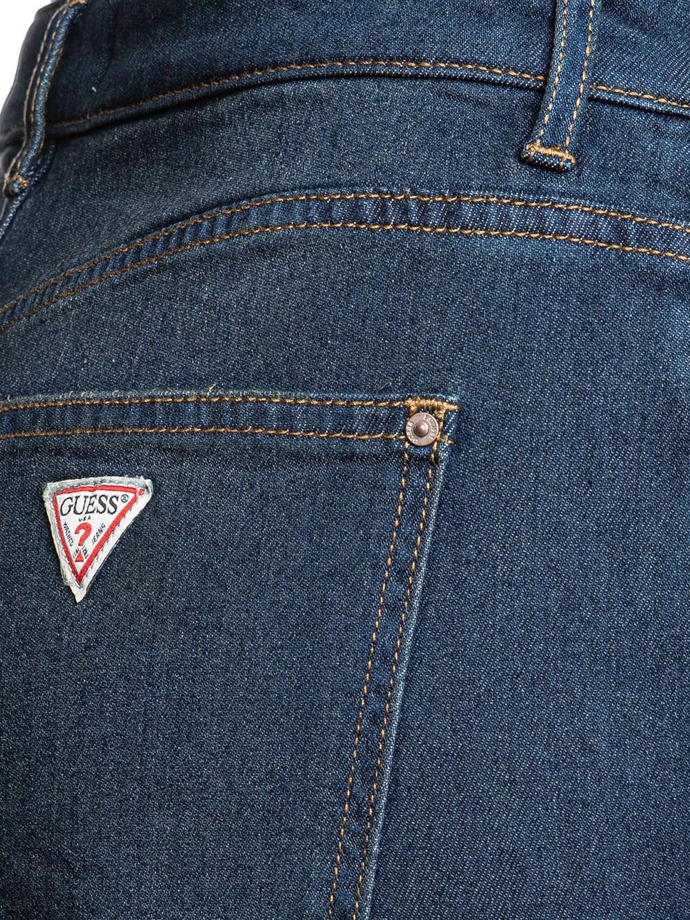 HIGH RISE STRAIGHT Guess Jeans Donna W6ra3a D6980 Scuro