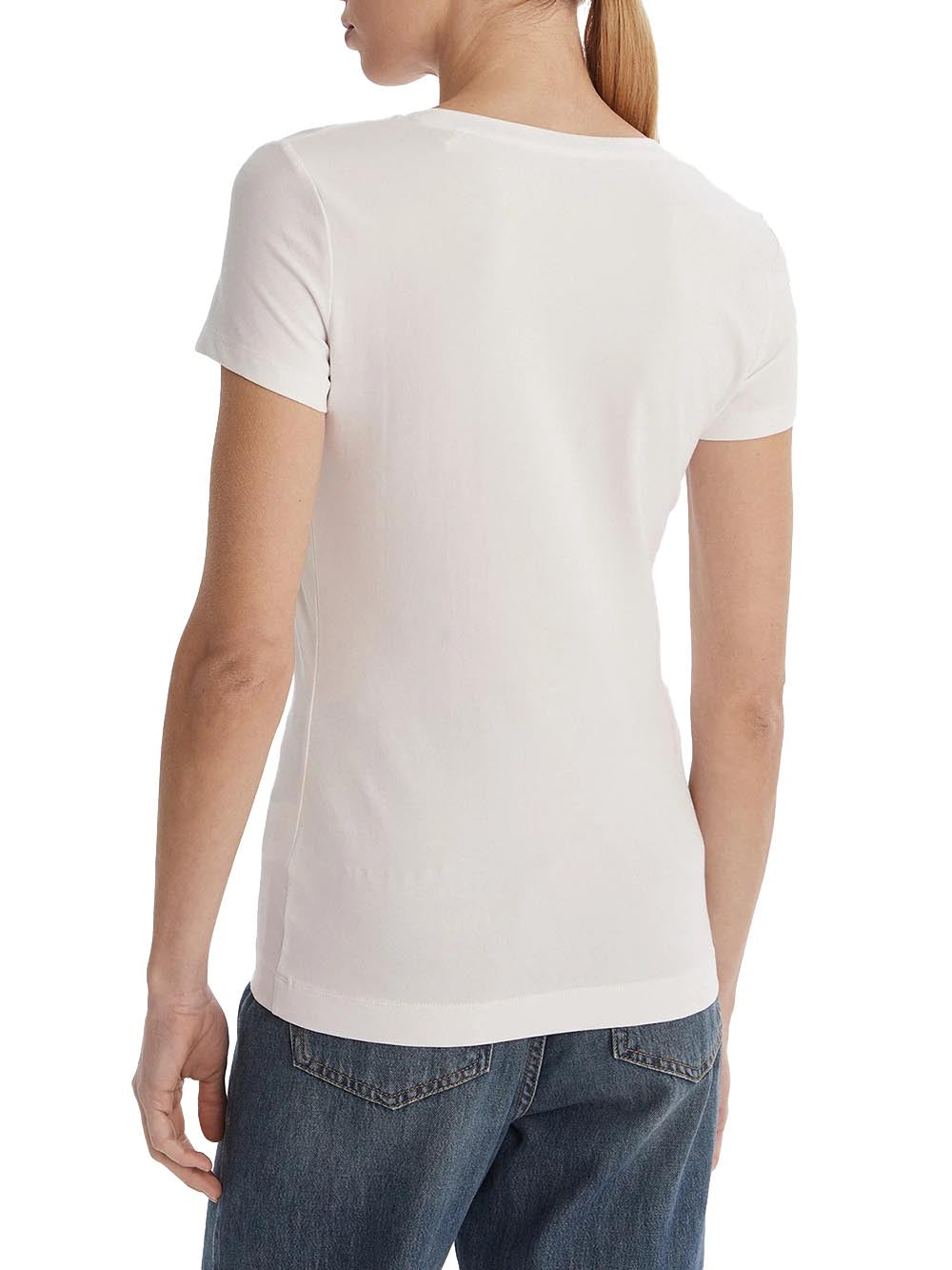 SS CN GUESS SCRIPT T Guess T-shirt Donna W6ri24 J1314 Bianco