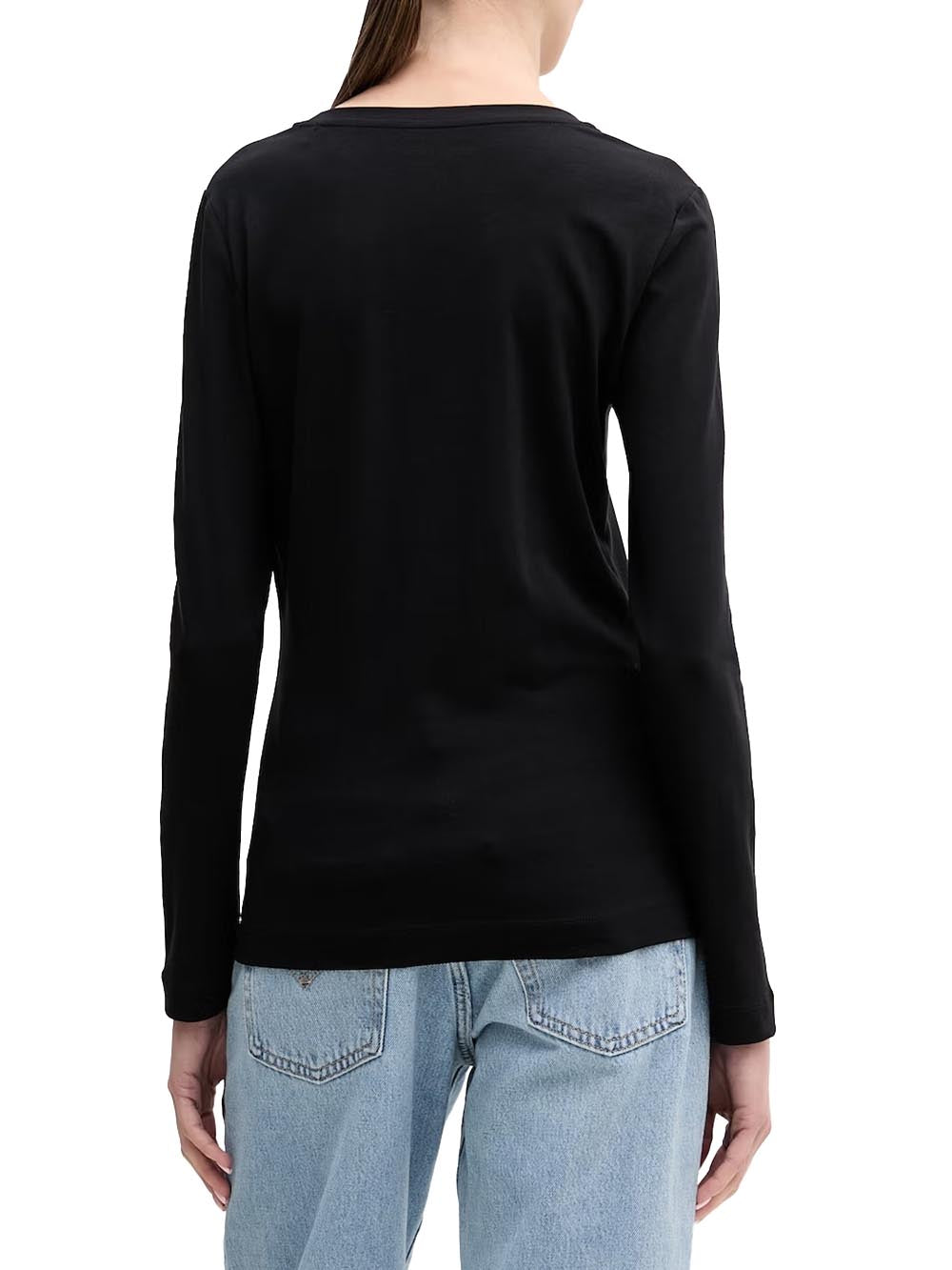 LS CN GUESS SCRIPT T Guess T-shirt Donna W6ri25 J1314 Nero