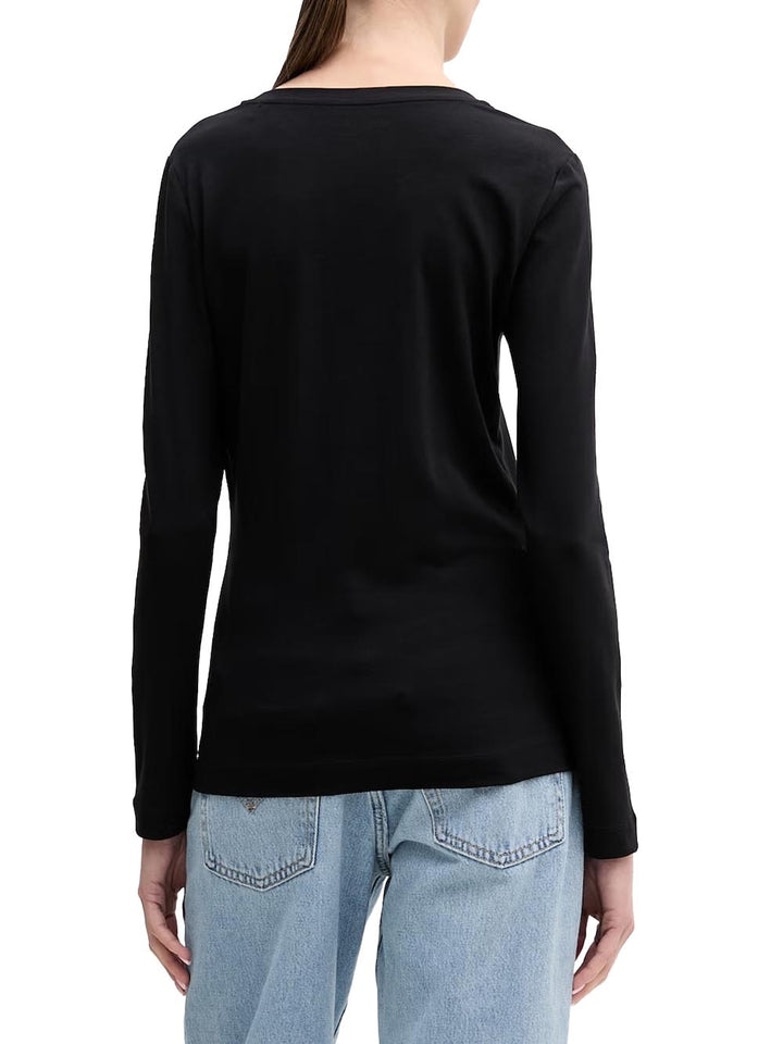 LS CN GUESS SCRIPT T Guess T-shirt Donna W6ri25 J1314 Nero