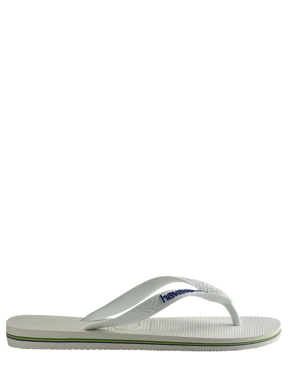 Havaianas Infradito Uomo Brasil Logo 4.110.850 Bianco
