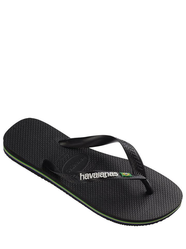 Havaianas Infradito Uomo Brasil Logo 4.110.850 Nero