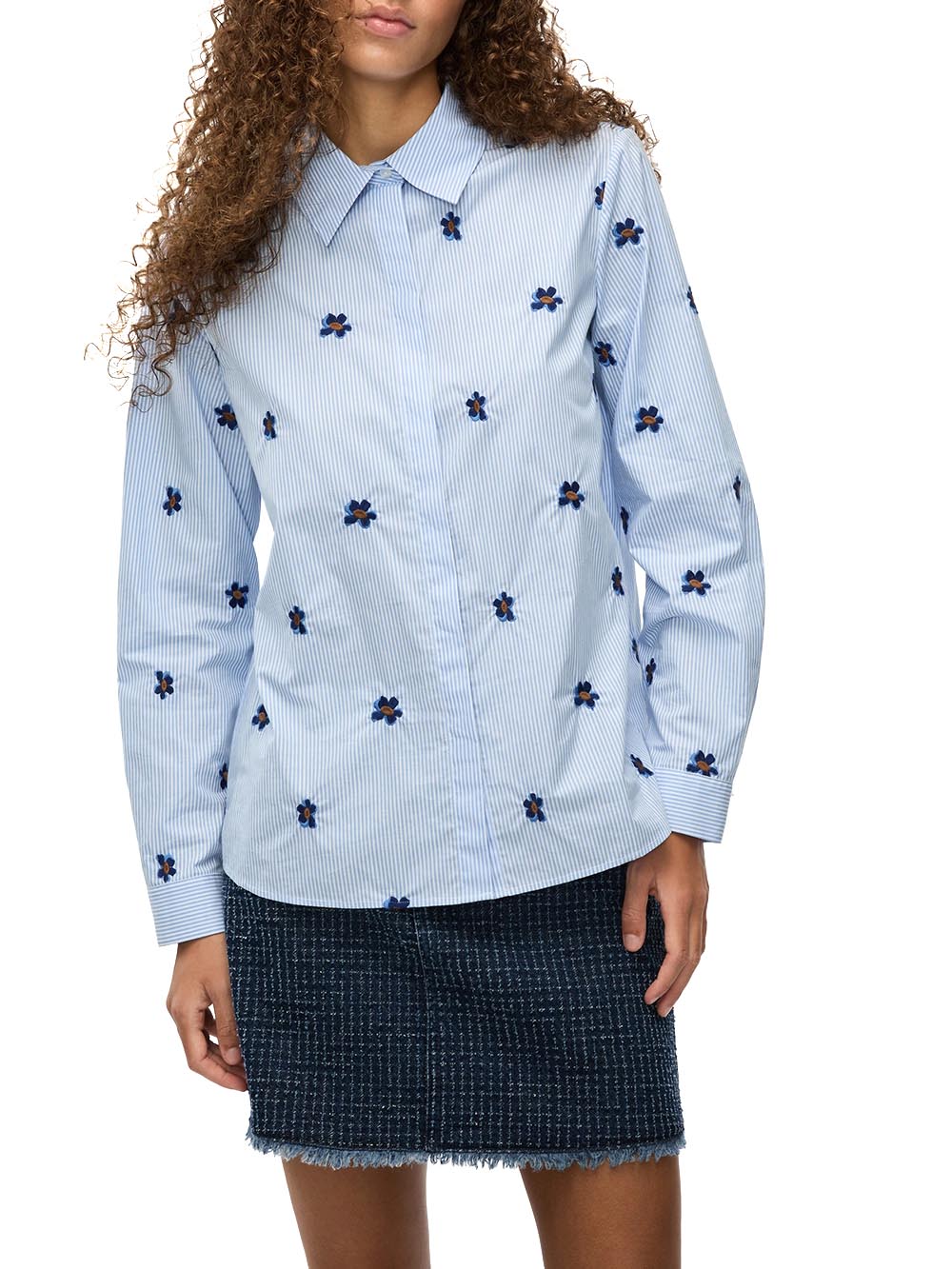 IBLBRONCIO I blues Camicia Donna 26171110412 070 Celeste