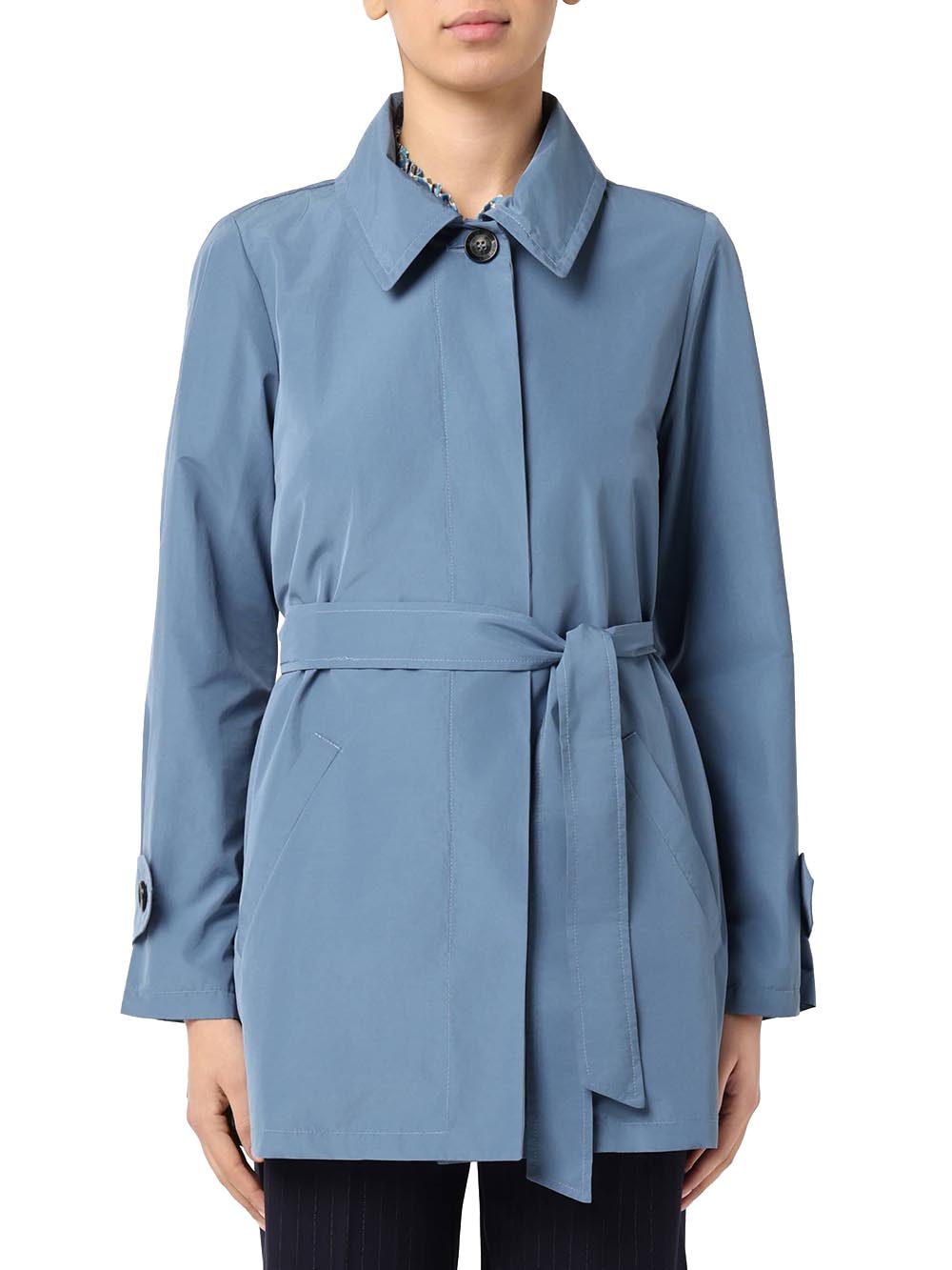 IBLFIORIRE I blues Trench Donna 26171210212 Avion