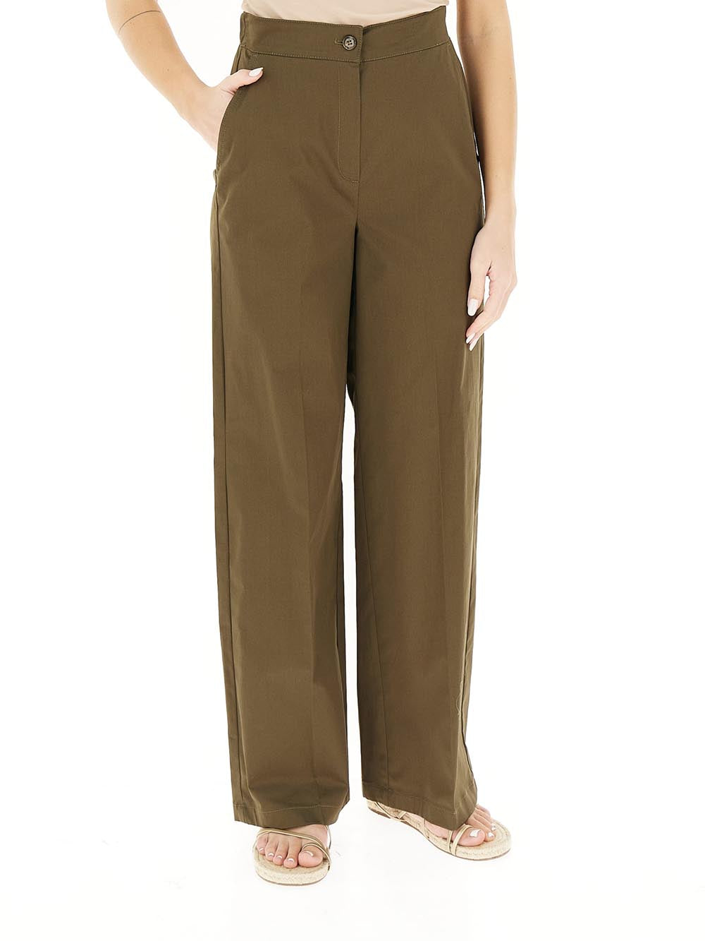 IBLURLO iBlues Pantalone Donna 26171311012 Verde