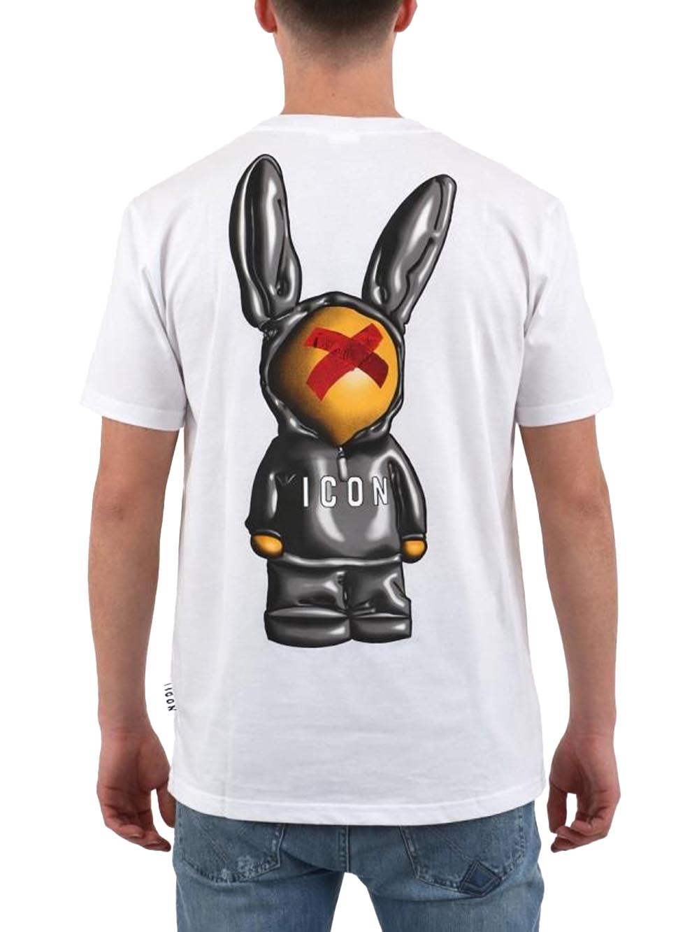 ICON T-shirt Uomo Iut027 Bianco