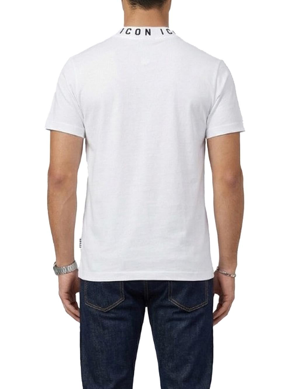 ICON T-shirt Uomo Iut042 Bianco
