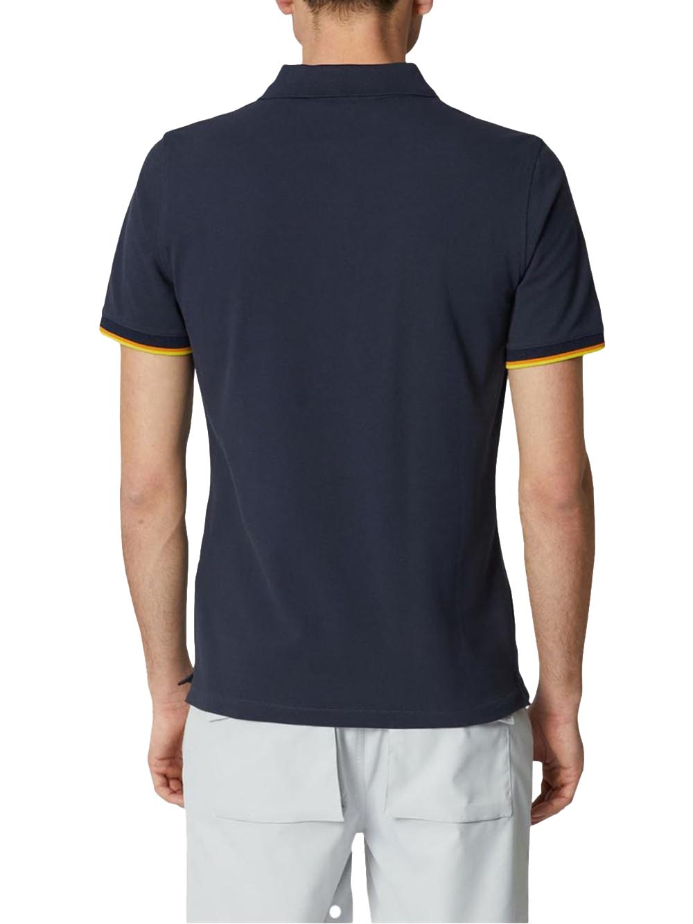 VINCENT PIQUE K-Way Polo Uomo K1125bw Blu