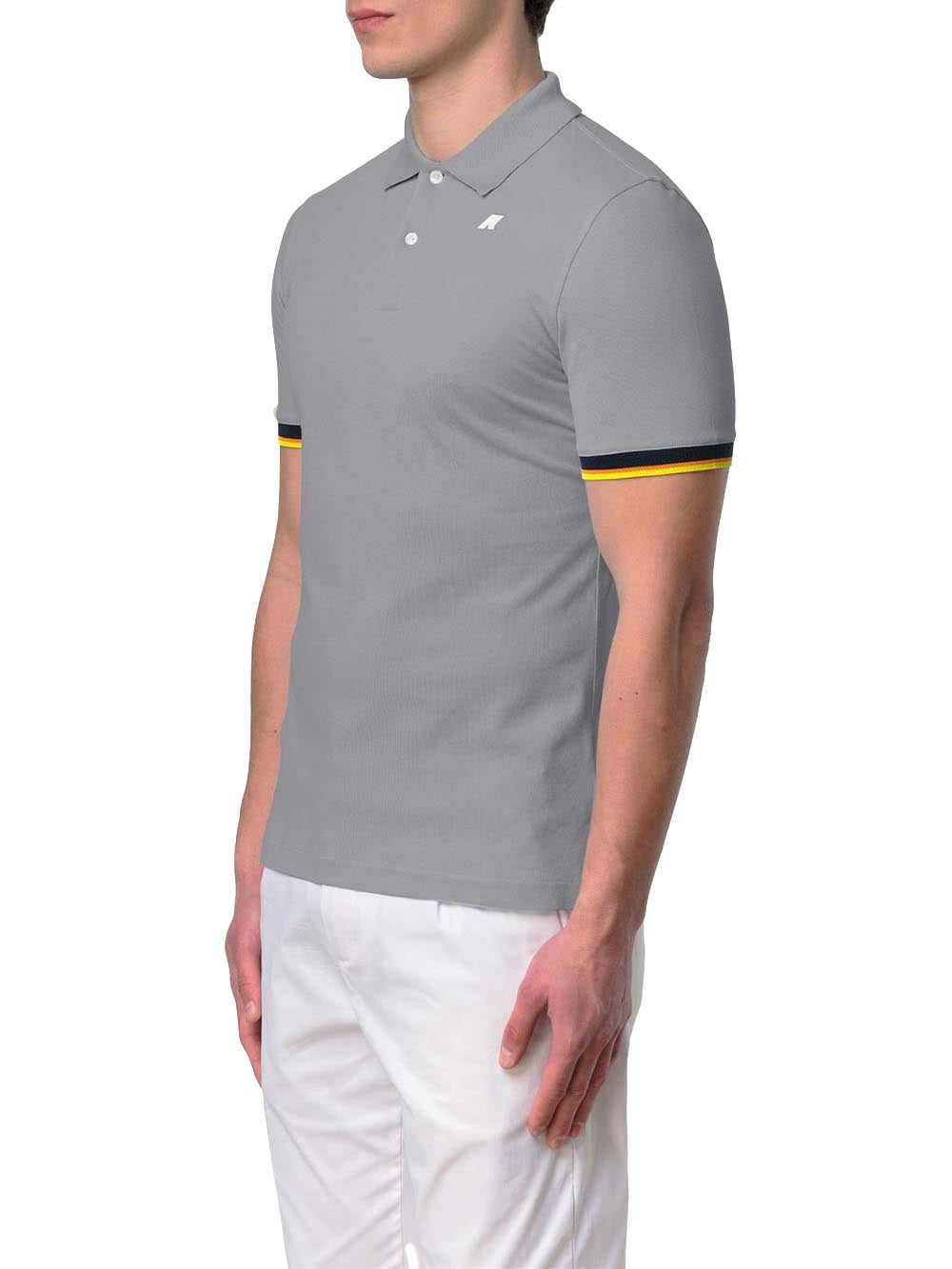 VINCENT PIQUE K-Way Polo Uomo K1125bw Grigio