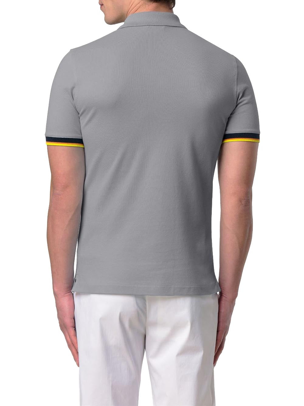 VINCENT PIQUE K-Way Polo Uomo K1125bw Grigio