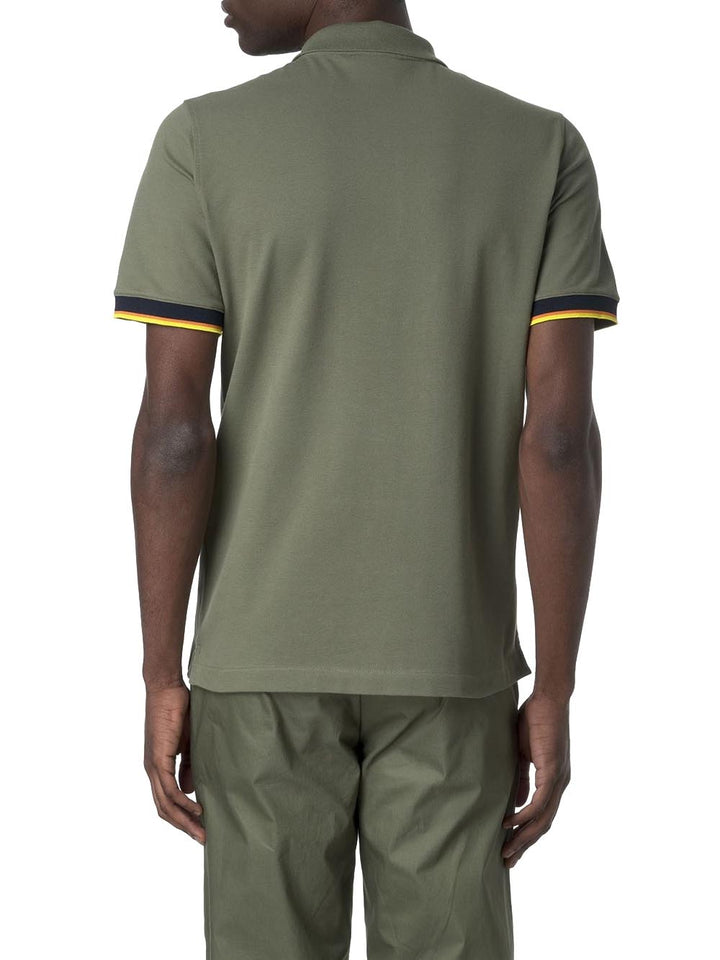 VINCENT PIQUE K-Way Polo Uomo K1125bw Verde