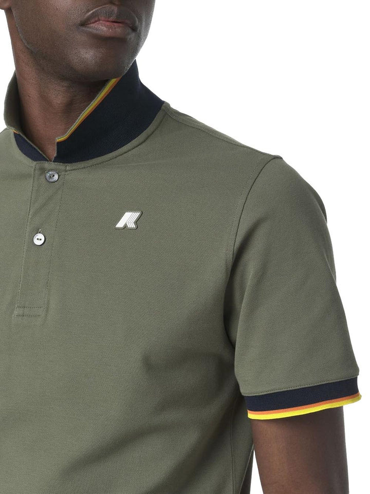 VINCENT PIQUE K-Way Polo Uomo K1125bw Verde
