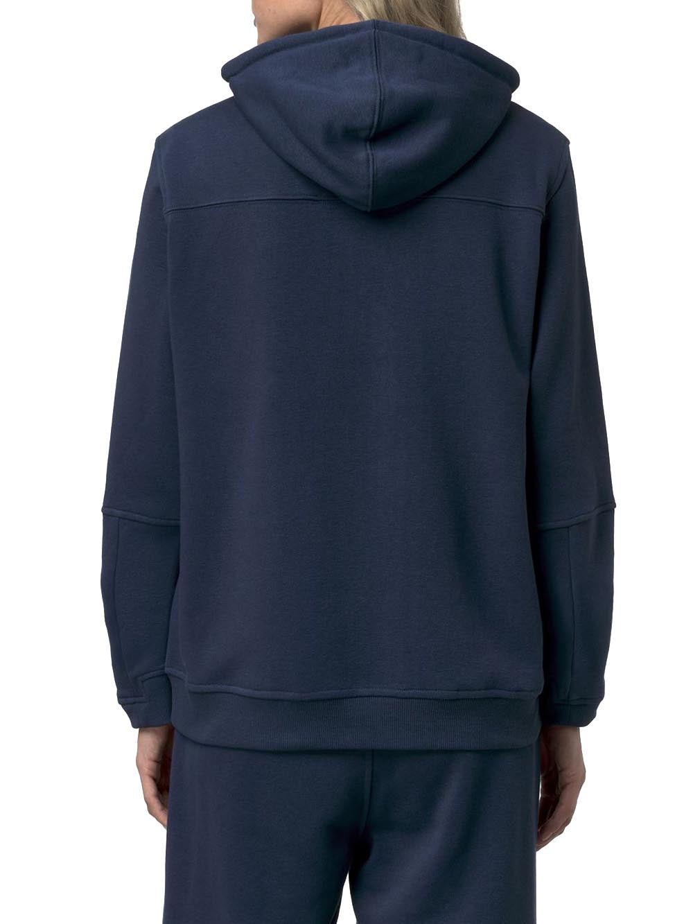 PROSPER POLY COTTON K-Way Felpa Unisex K1126hw Blu insigna