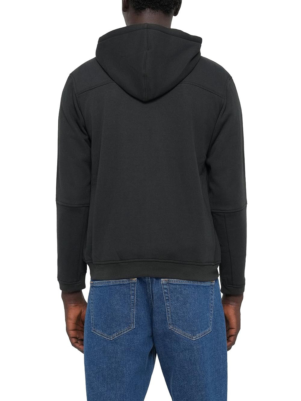 PROSPER POLY COTTON K-Way Felpa Unisex K1126hw Nero