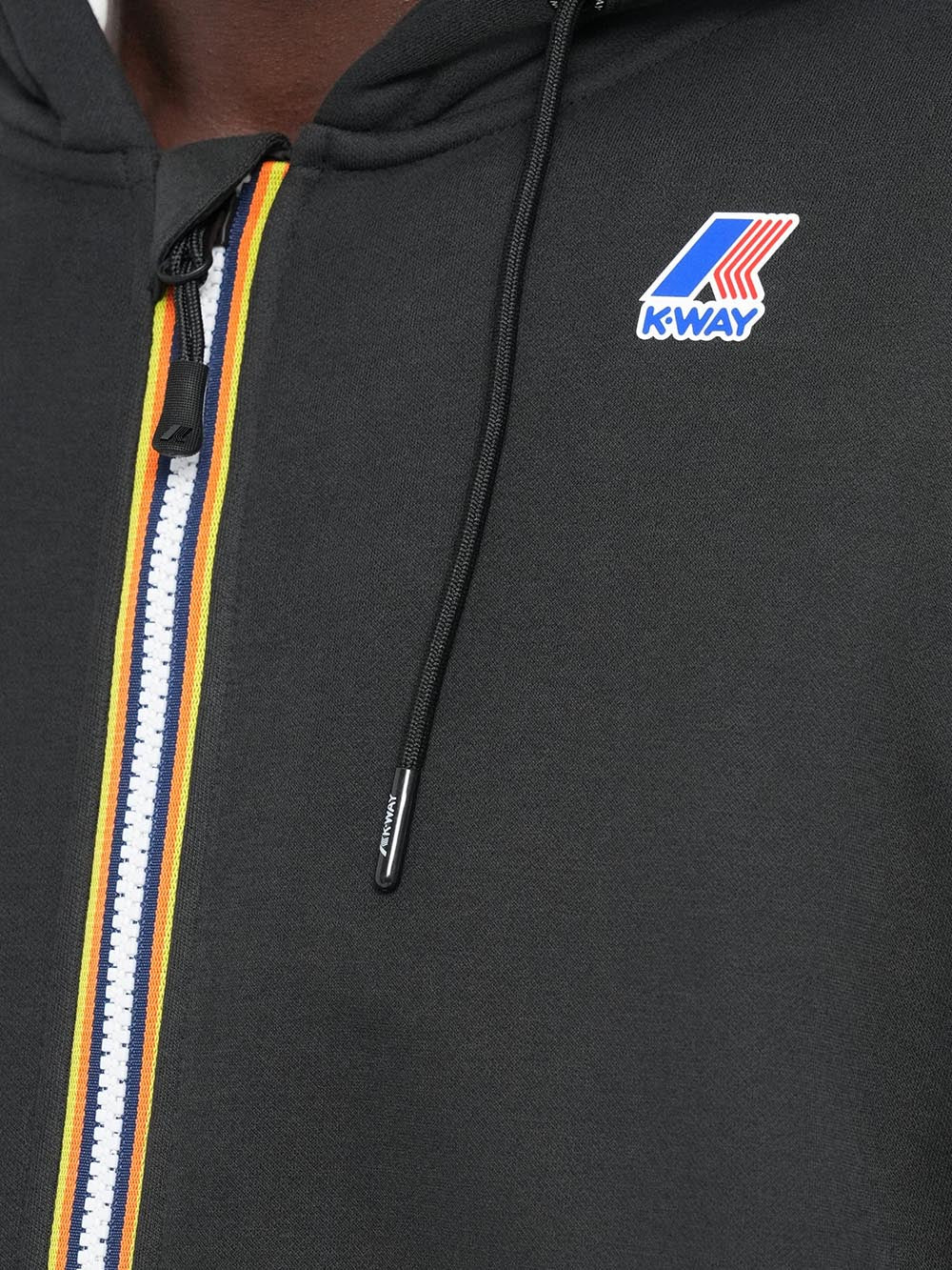 PROSPER POLY COTTON K-Way Felpa Unisex K1126hw Nero