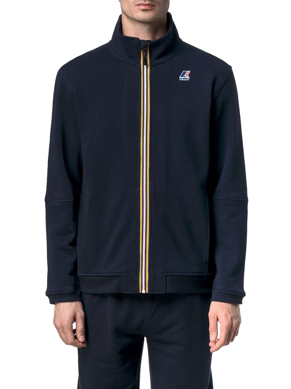 PEPIN POLY COTTON K-Way Felpa Unisex K1126iw Blu