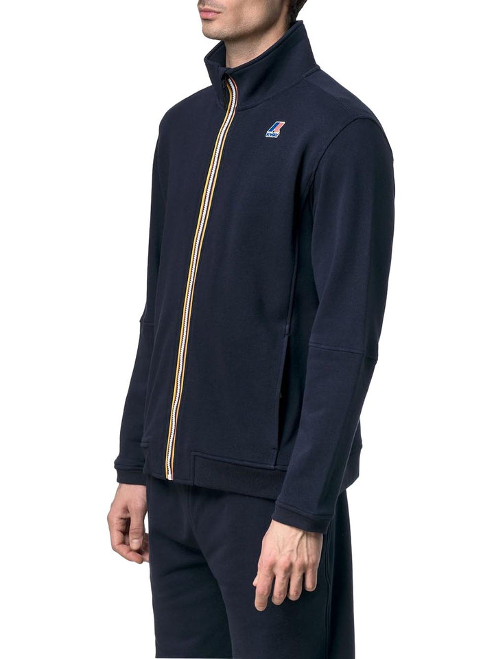 PEPIN POLY COTTON K-Way Felpa Unisex K1126iw Blu