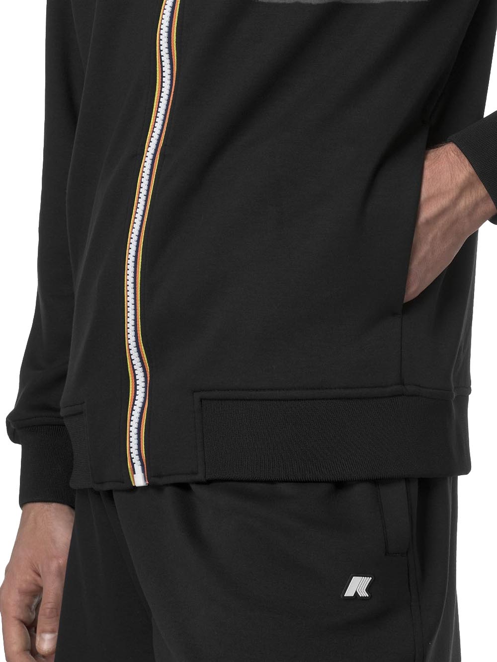 RAINER LIGHT SPACER K-Way Felpa Uomo K1151uw Nero