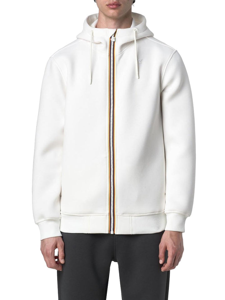 RAINER LIGHT SPACER K-Way Felpa Uomo K1151uw Bianco