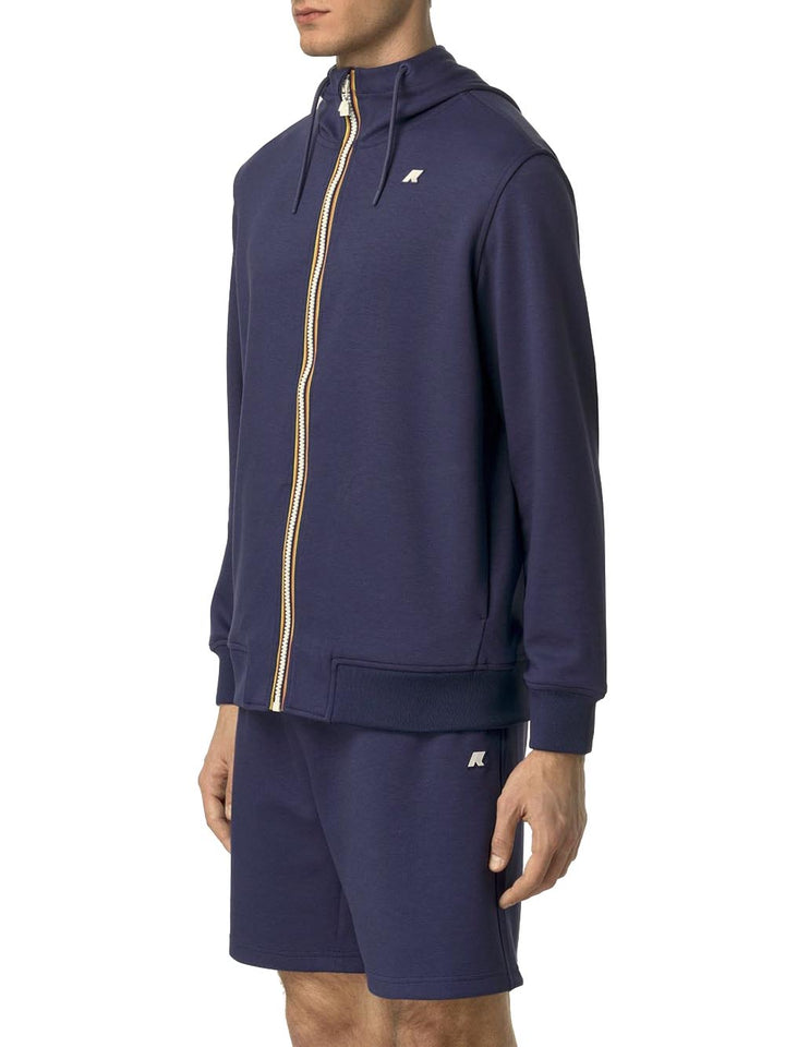 RAINER LIGHT SPACER K-Way Felpa Uomo K1151uw Blu insigna