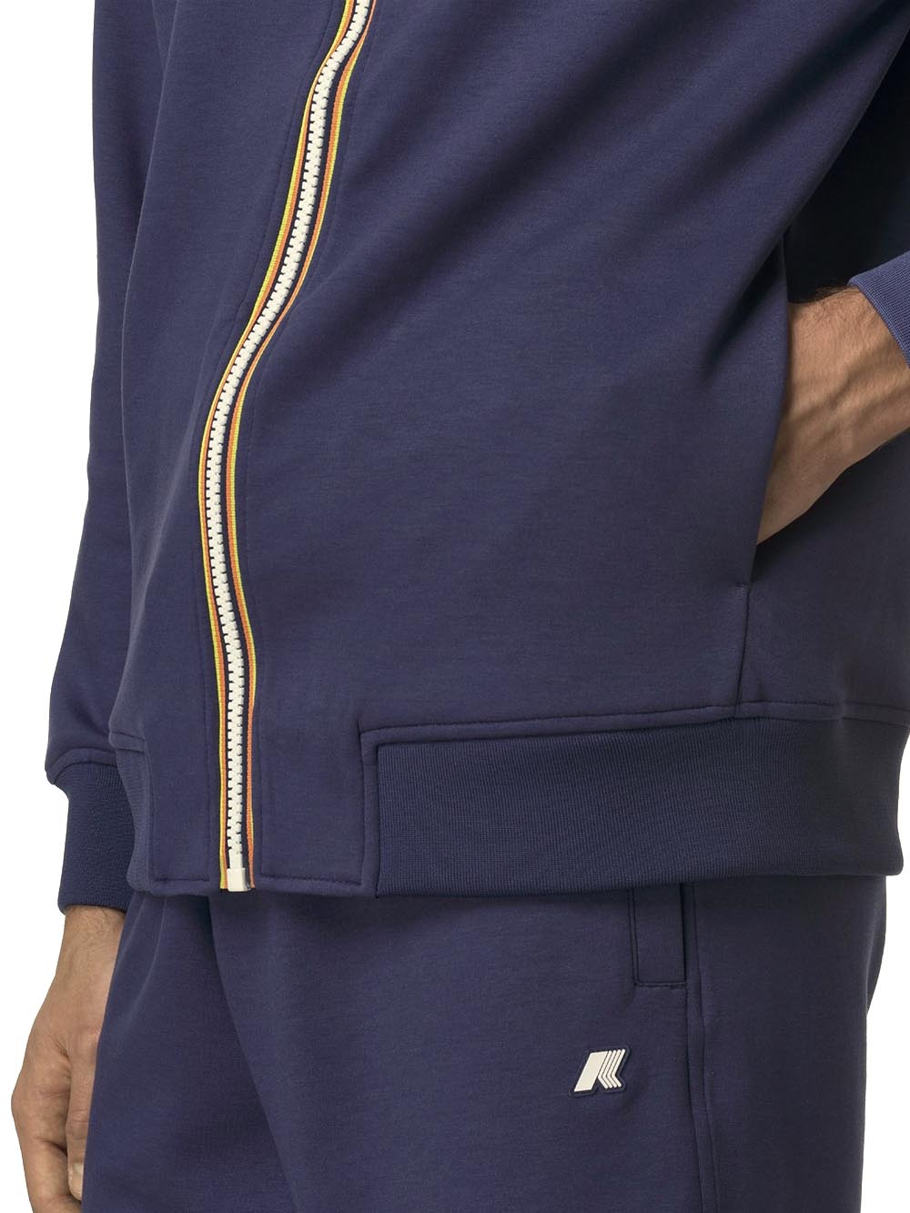 RAINER LIGHT SPACER K-Way Felpa Uomo K1151uw Blu insigna