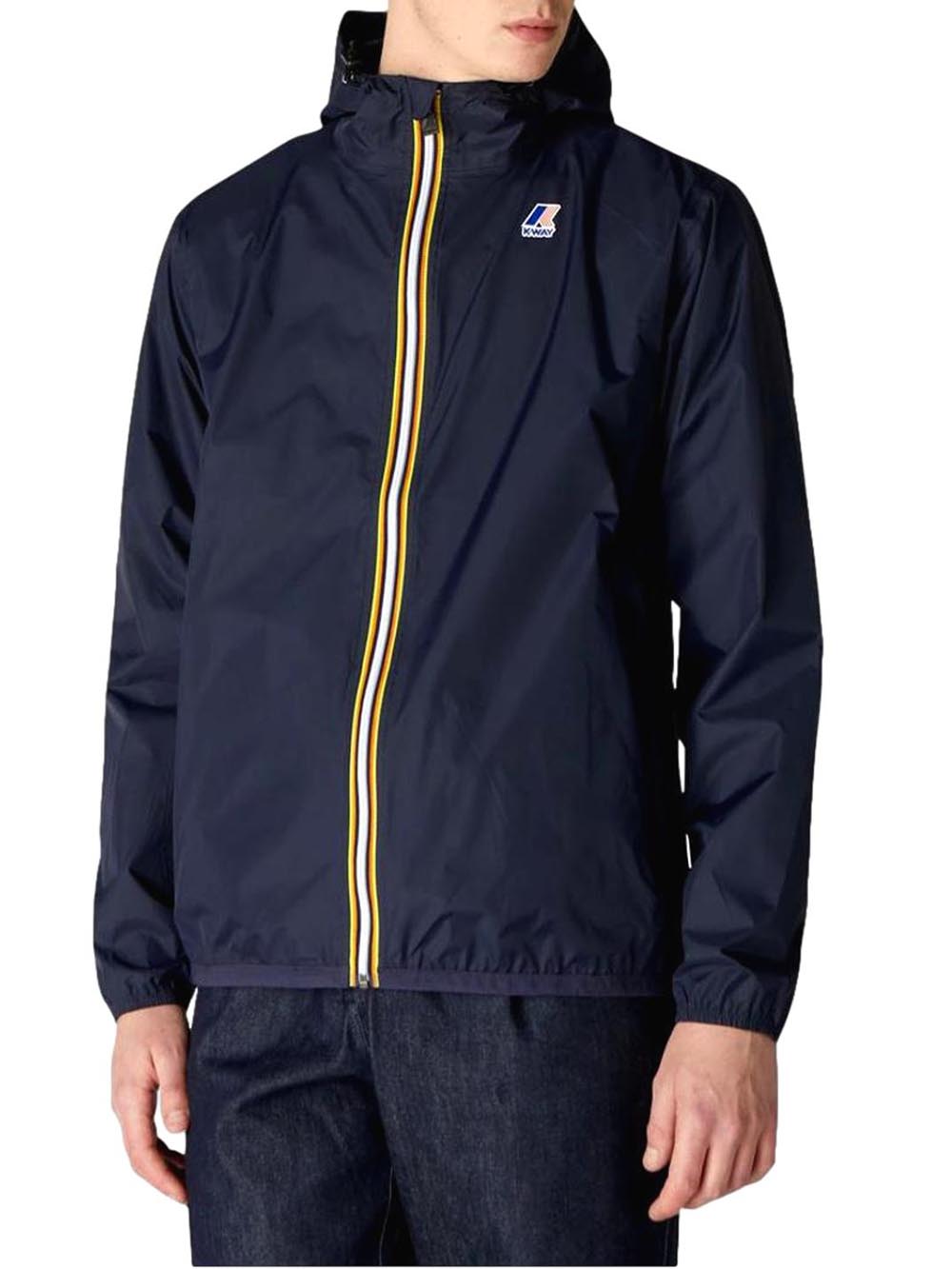 LE VRAI 4.0 CLAUDE K-Way Giubbino Unisex K2123zw Blu