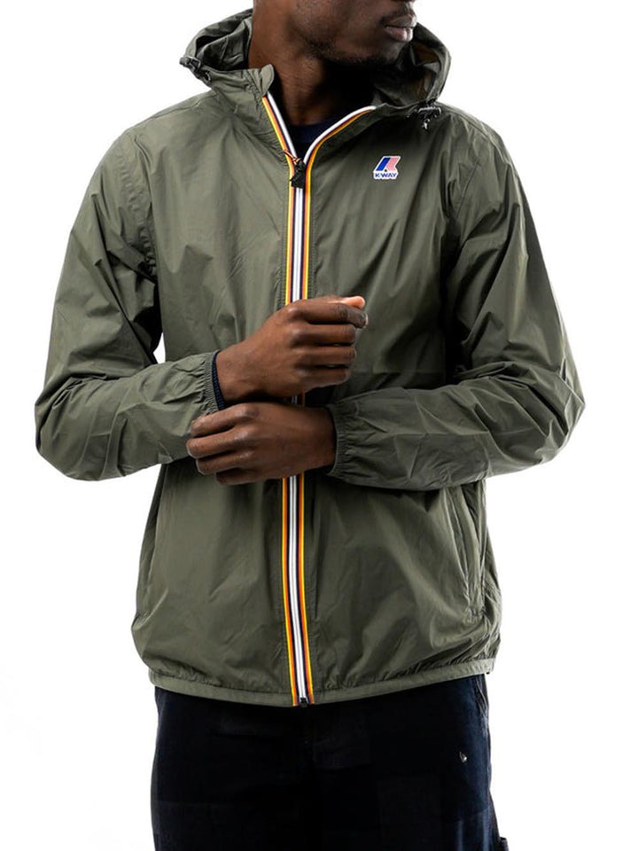 LE VRAI 4.0 CLAUDE K-Way Giubbino Unisex K2123zw Verde militare