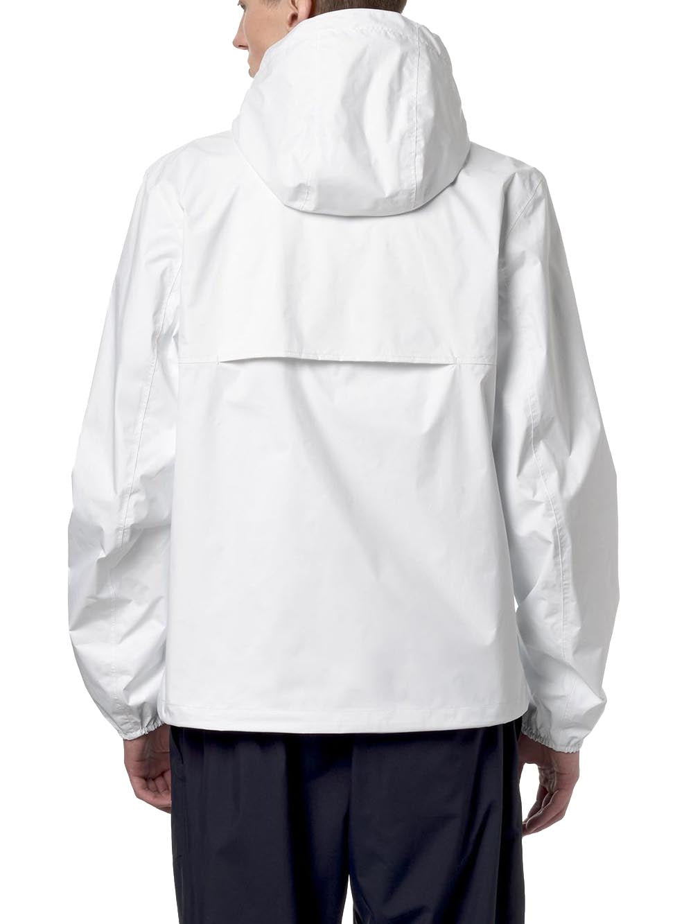 JAKE PLUS.2 DOUBLE K-Way Giubbino Uomo K2124ew Bianco/blu