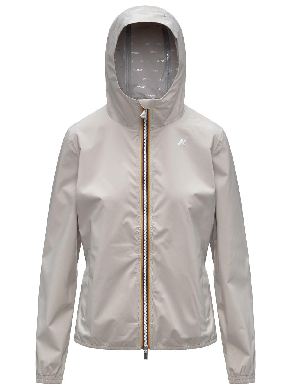 LIL 2.0 STRETCH DOT K-Way Giubbino Donna K21346w Beige chiaro