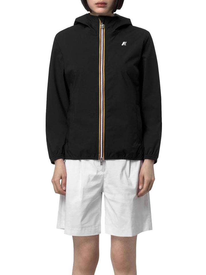 LIL 2.0 STRETCH DOT K-Way Giubbino Donna K21346w Nero