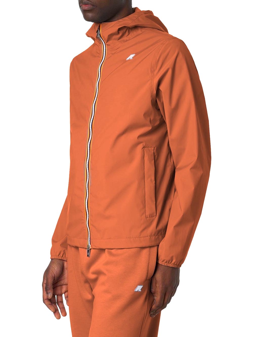 JACK STRETCH NYLON JERSEY K-Way Giubbino Uomo K3123uw Arancio